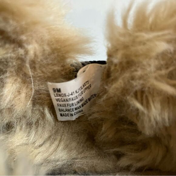 Jeep J41 Slip on Vegan Leather Fur Lined Shoes Like Shearling Women's size 9 - Picture 10 of 10